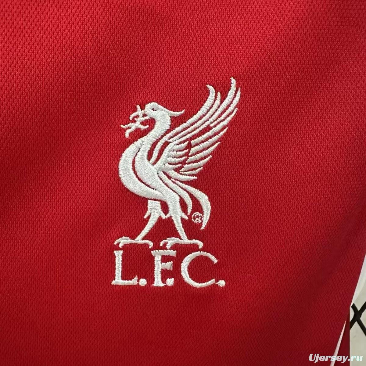25/26 Liverpool US Pack Baseball Red Jersey