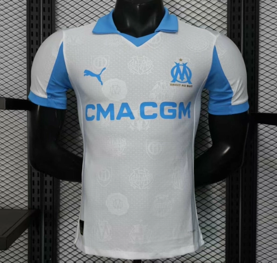 Player Version 25/26 Olympique Marseille Home Jersey