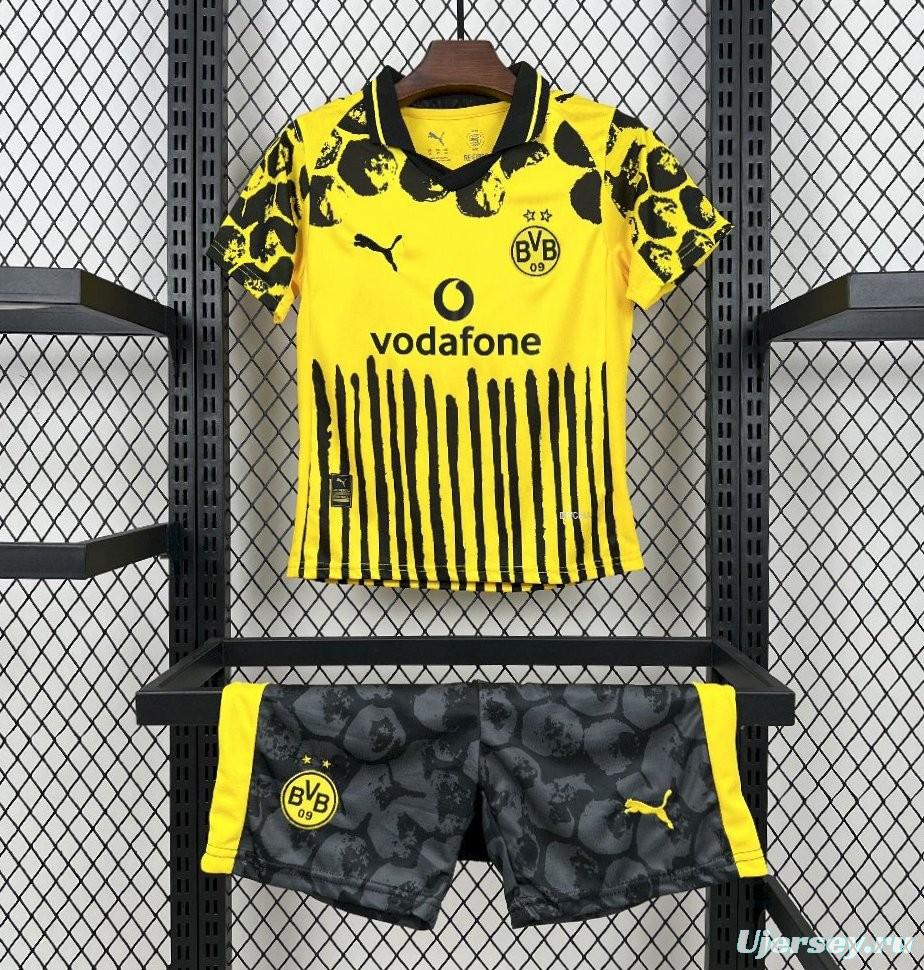 2025/26 Kids Borussia Dortmund Yellow Special Kit