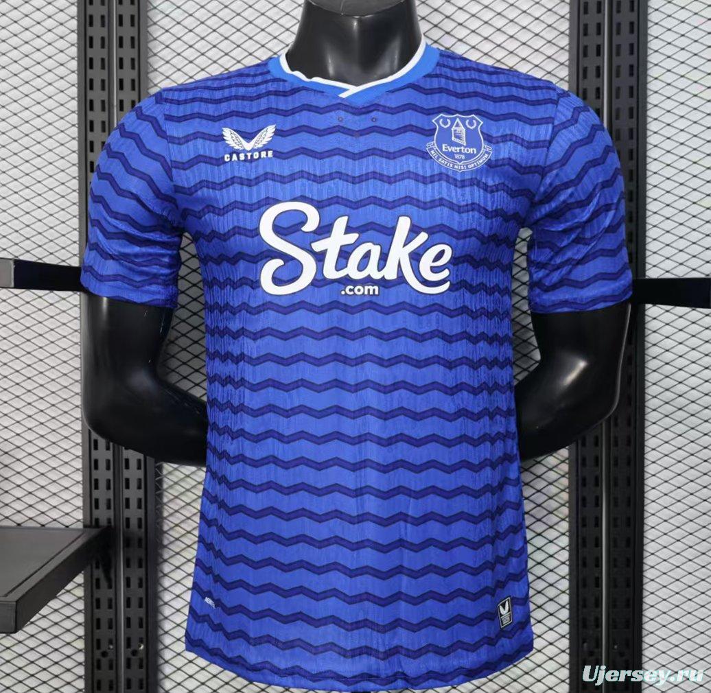 Player Version 25/26 Everton Home Jersey