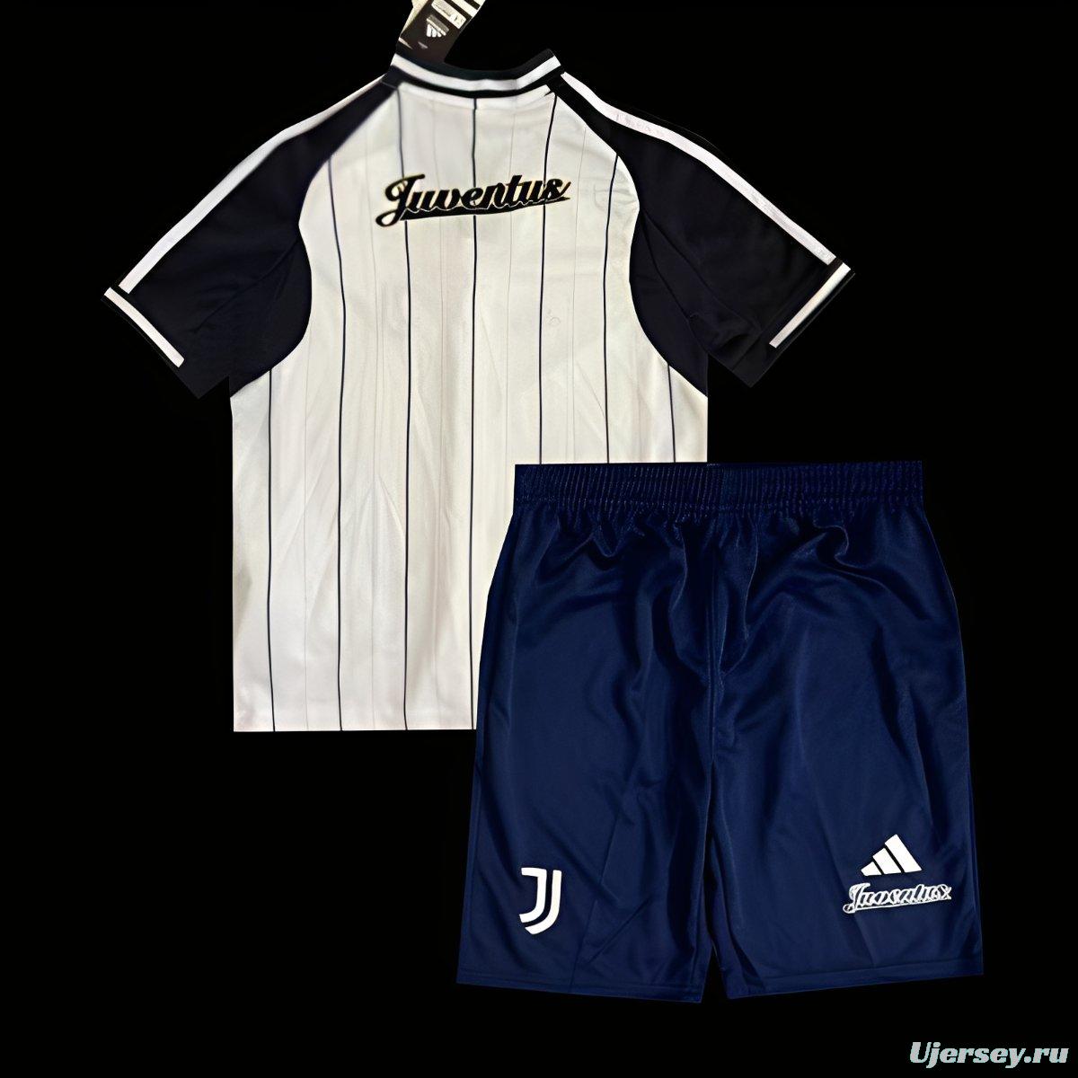 25/26 Kids Juventus US Pack Baseball Jersey