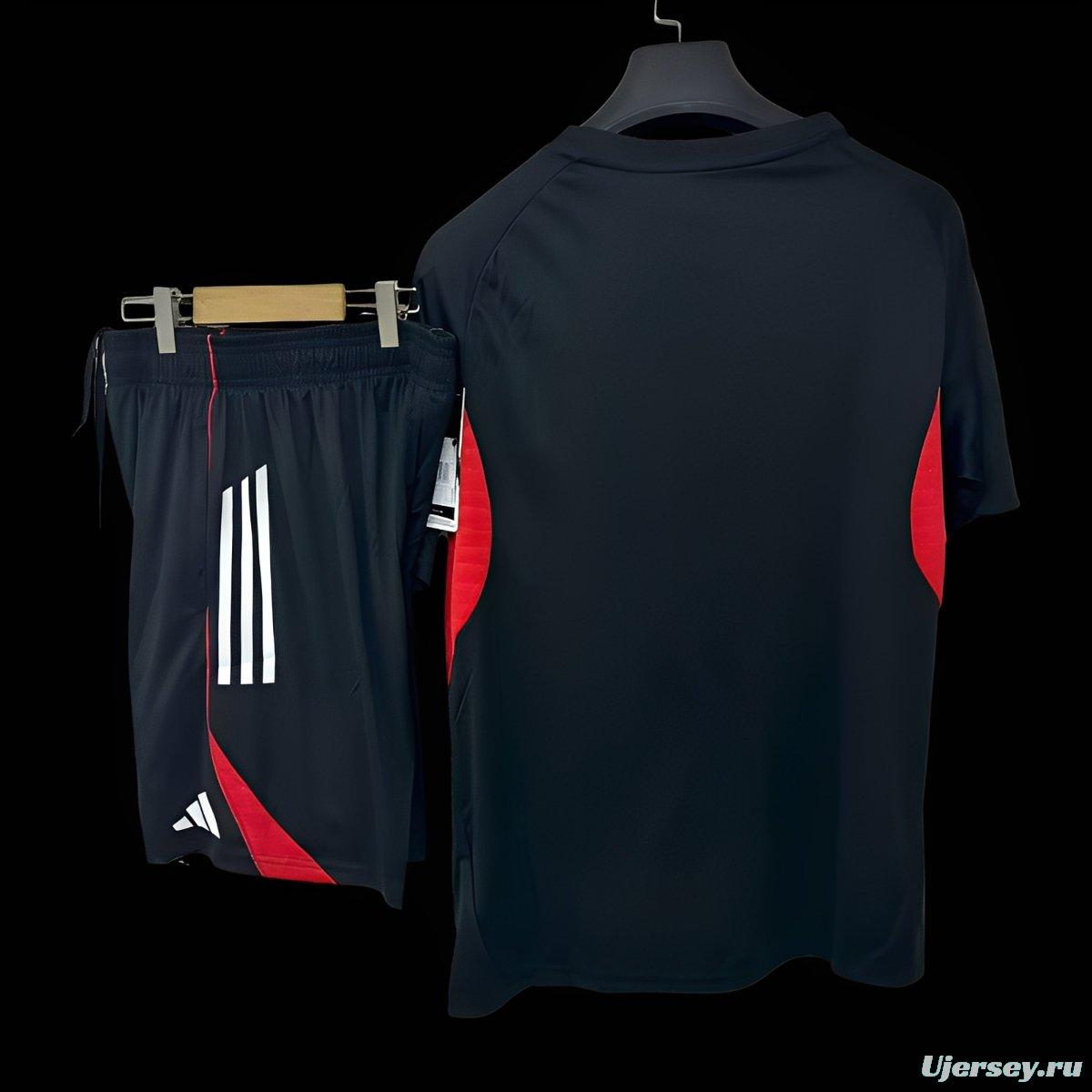 25/26 Benfica Black Vest Jersey + Shorts