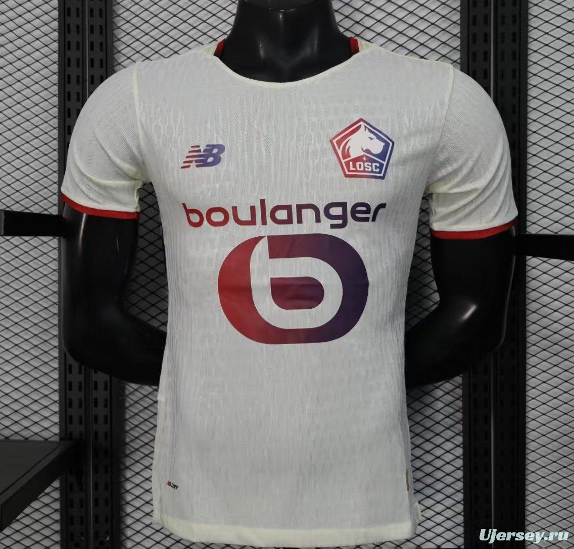 Player Version 25/26 Lille Home Jersey
