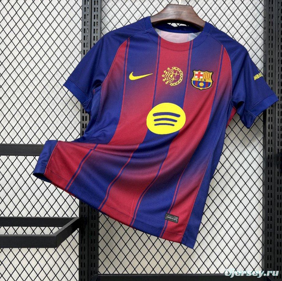 2025/26 Mens Barcelona X Dellafuente Home Jersey