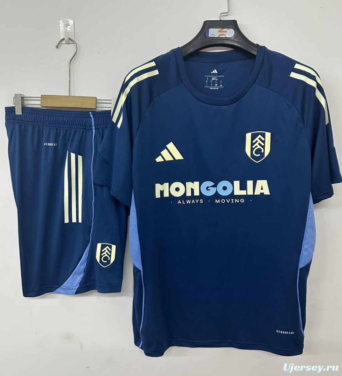 25/26 Fulham Training Jersey Sapphire+ Shorts