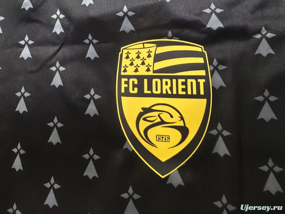 25/26 Lorient Third Black Jersey