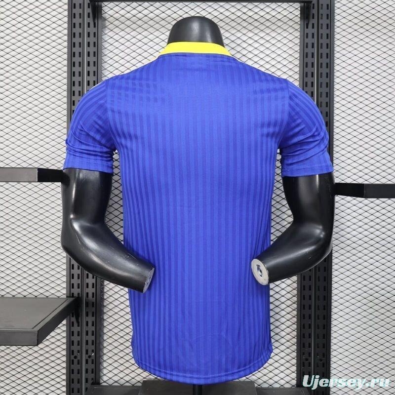 Player Version 25/26 Boca Juniors Adidas Original Terrace Icons Blue Jersey