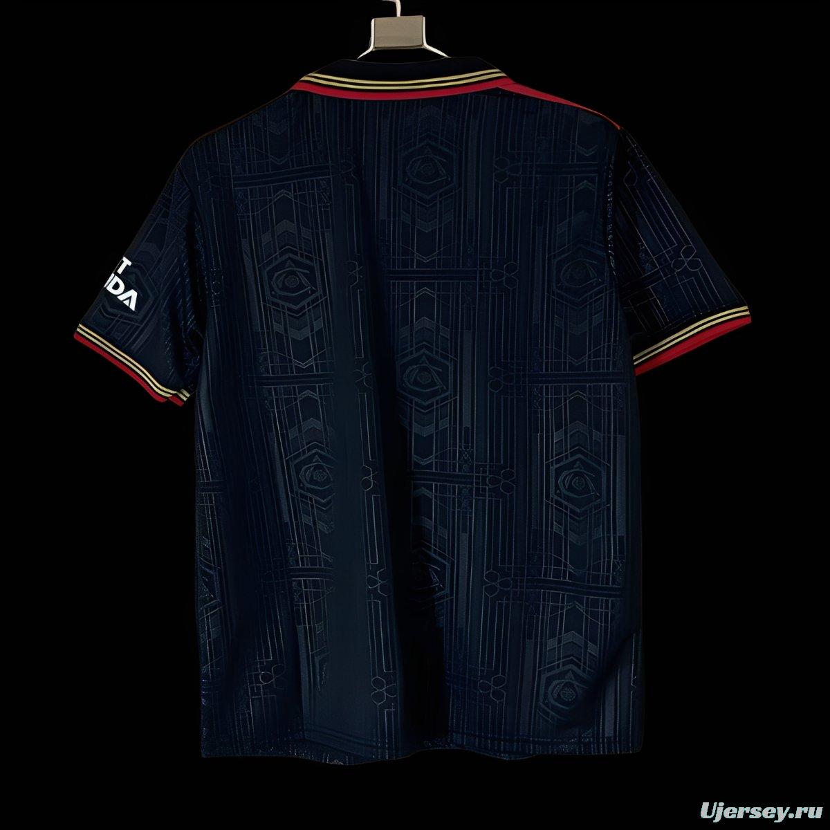 25/26 Arsenal Black POLO Jersey