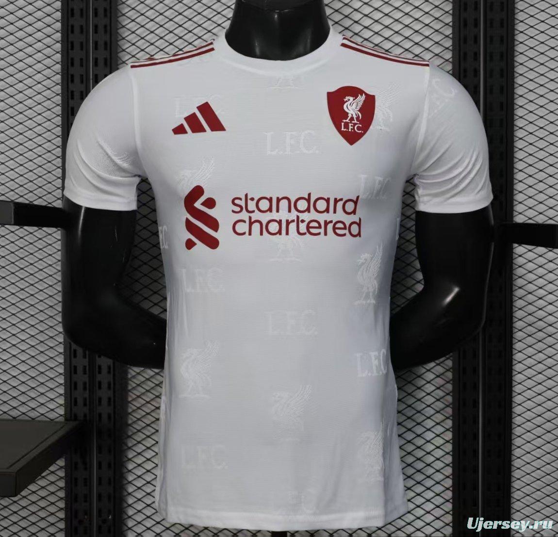 Player Version 25/26 Liverpool White Special Edition Jersey