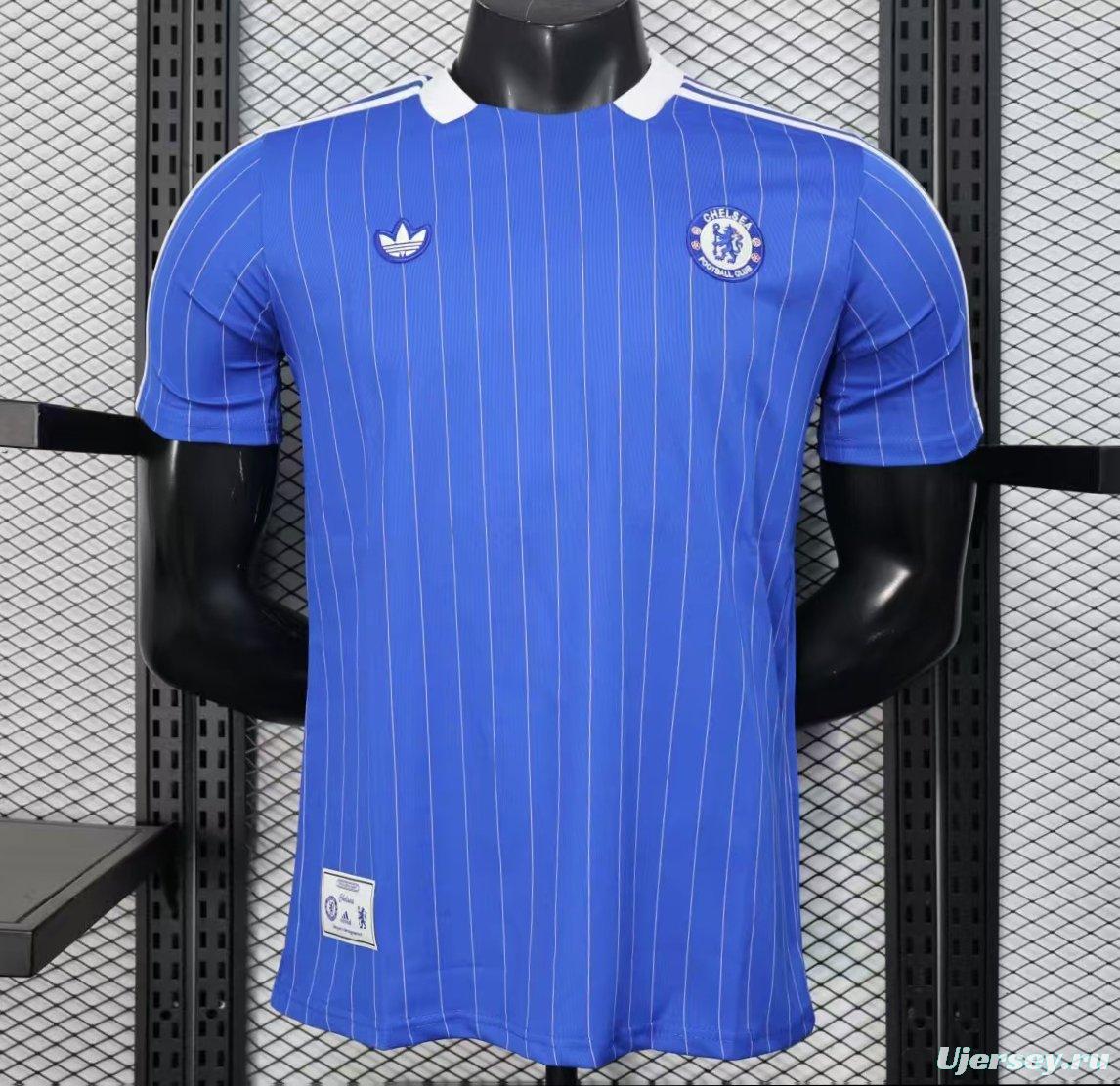 Player Version 25/26 Chelsea Adidas Original Blue Jersey