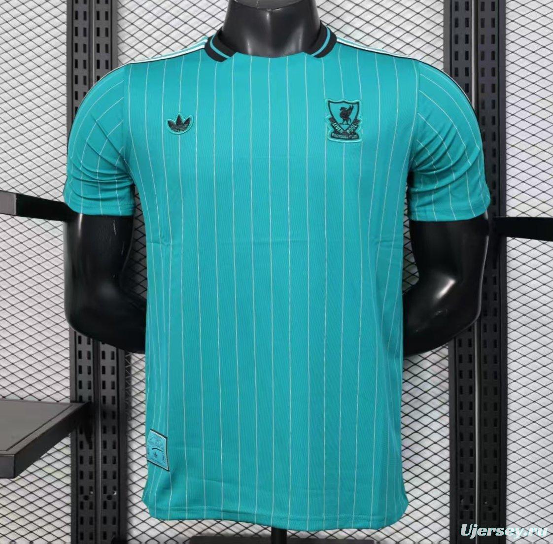 Player Version 25/26 Liverpool  Adidas Original Blue Jersey