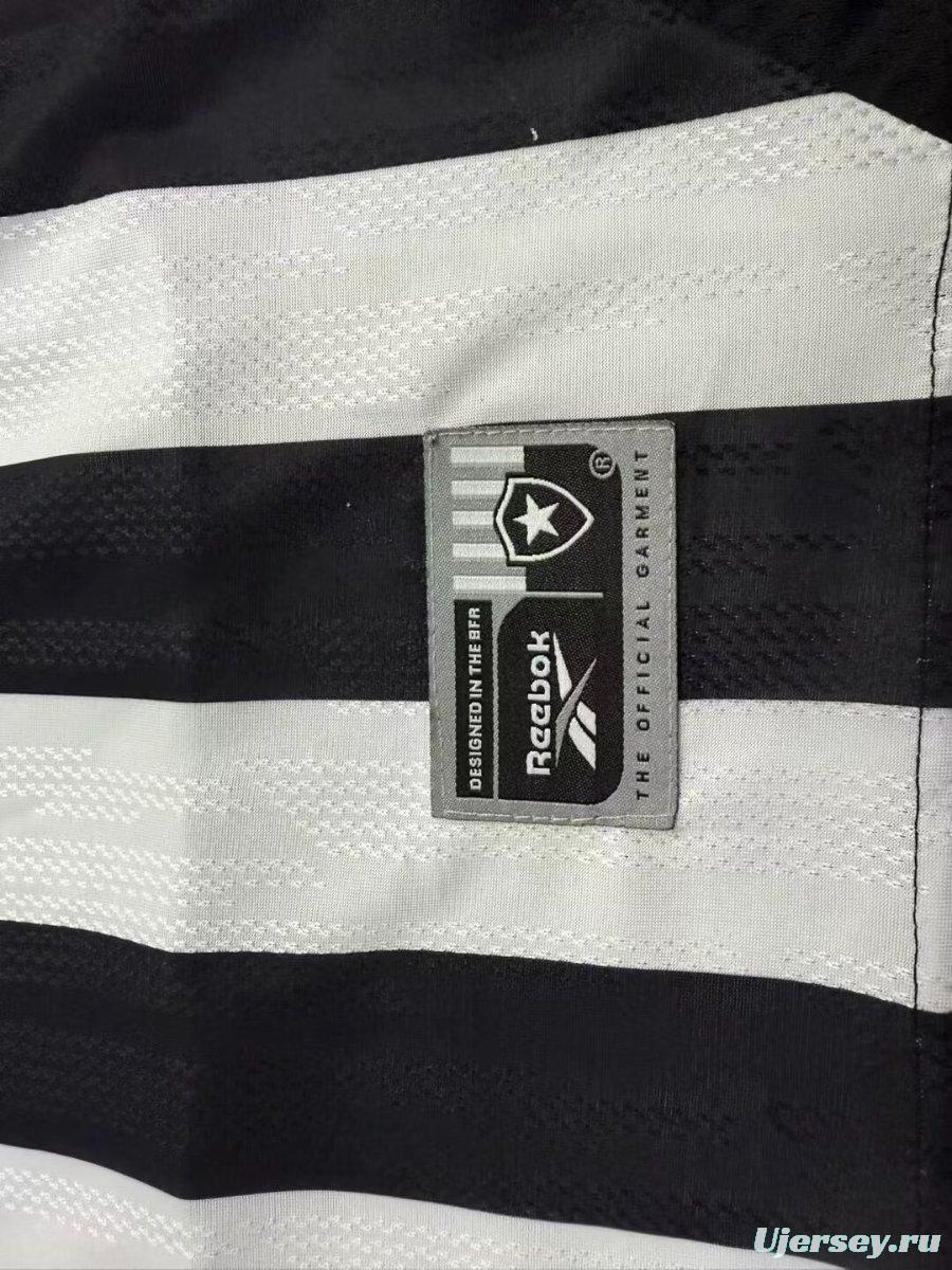 25/26 Kids Botafogo Home Jersey With Sponsor