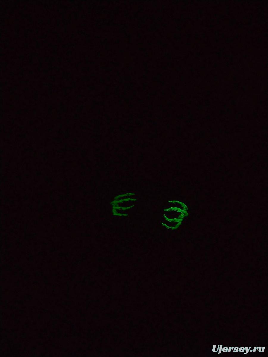 25/26 Napoli Black Halloween Hoodie Glow In Dark