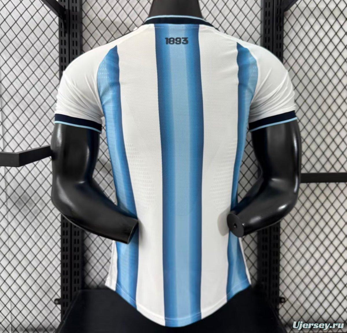 2026 Player Version Mens Argentina World Cup Home Jersey