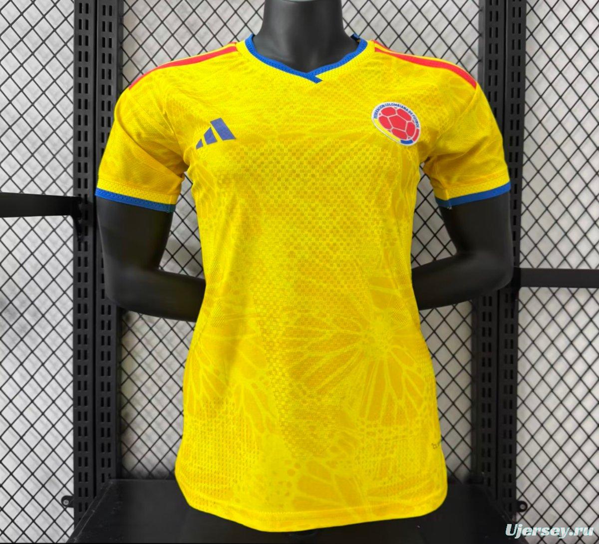 Player Version 2026 Colombia Home Women Jersey