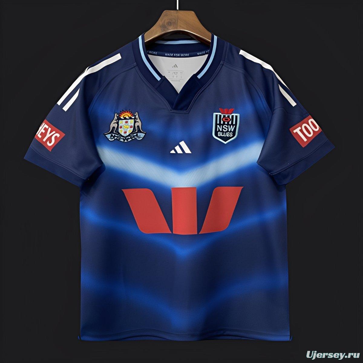 2025 NSW Blues Navy with Blue Gradient Jersey