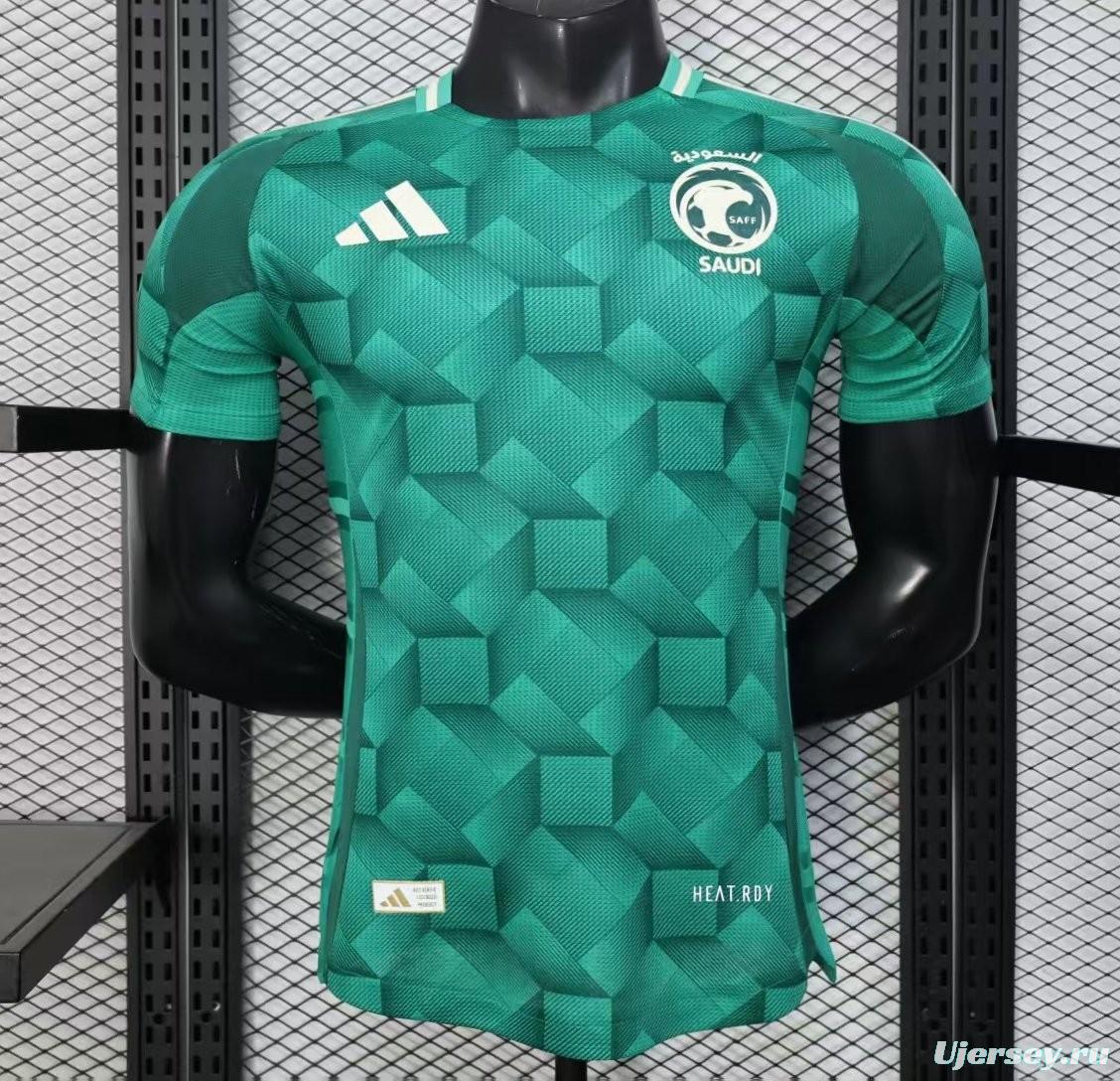 Player Version 2025 Saudi Arabia Home Jersey