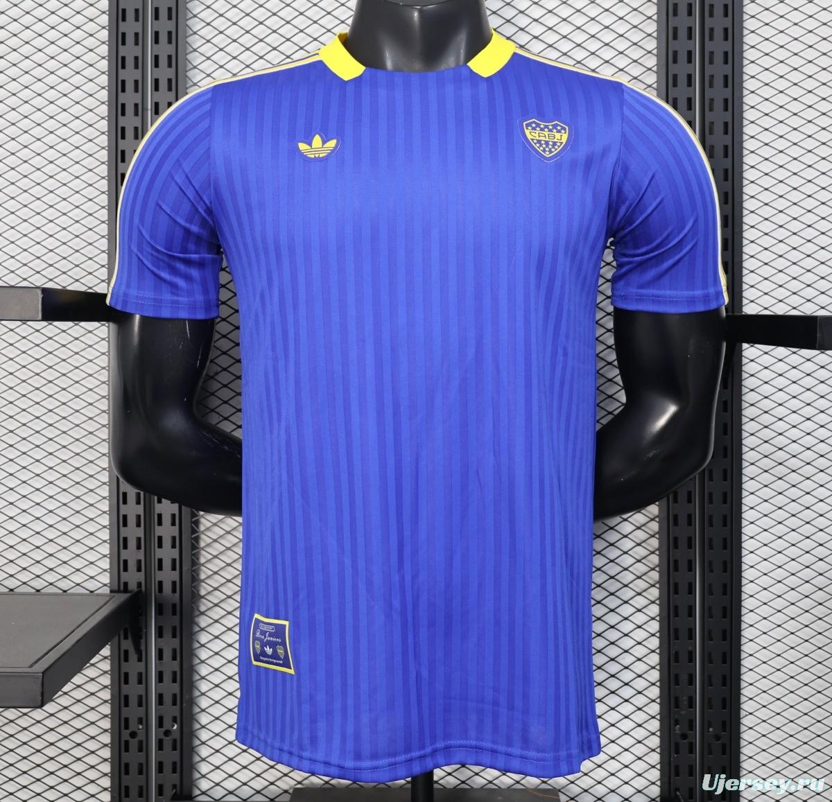 Player Version 25/26 Adidas Boca Juniors Terrace Icons Jersey