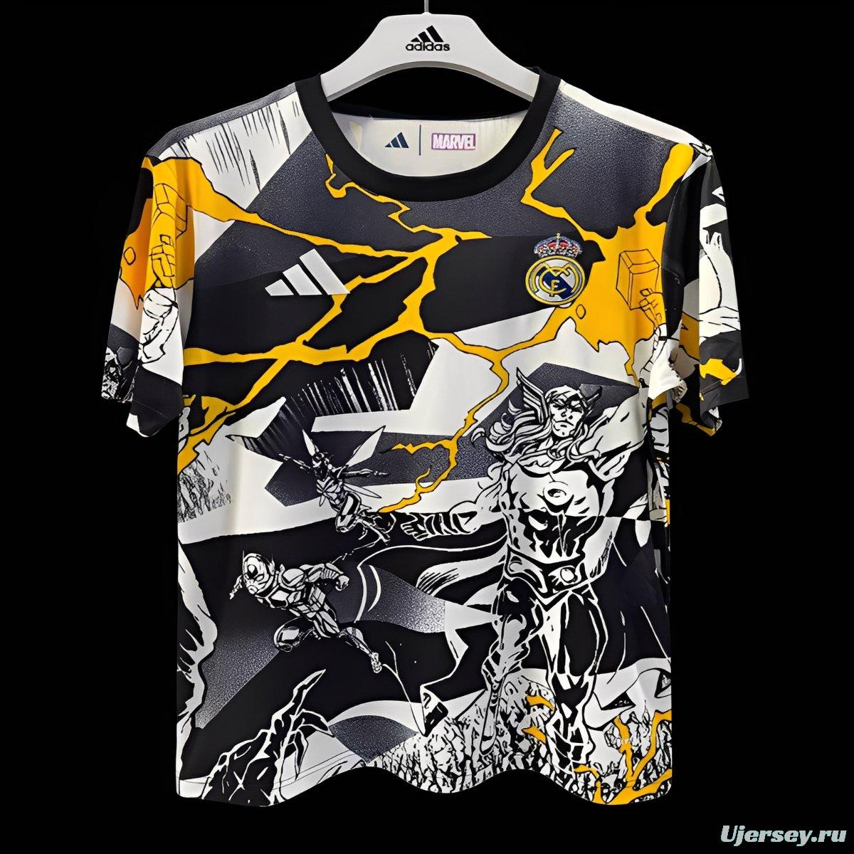 25/26 Real Madrid x Marvel Avengers Pre-Match Jersey
