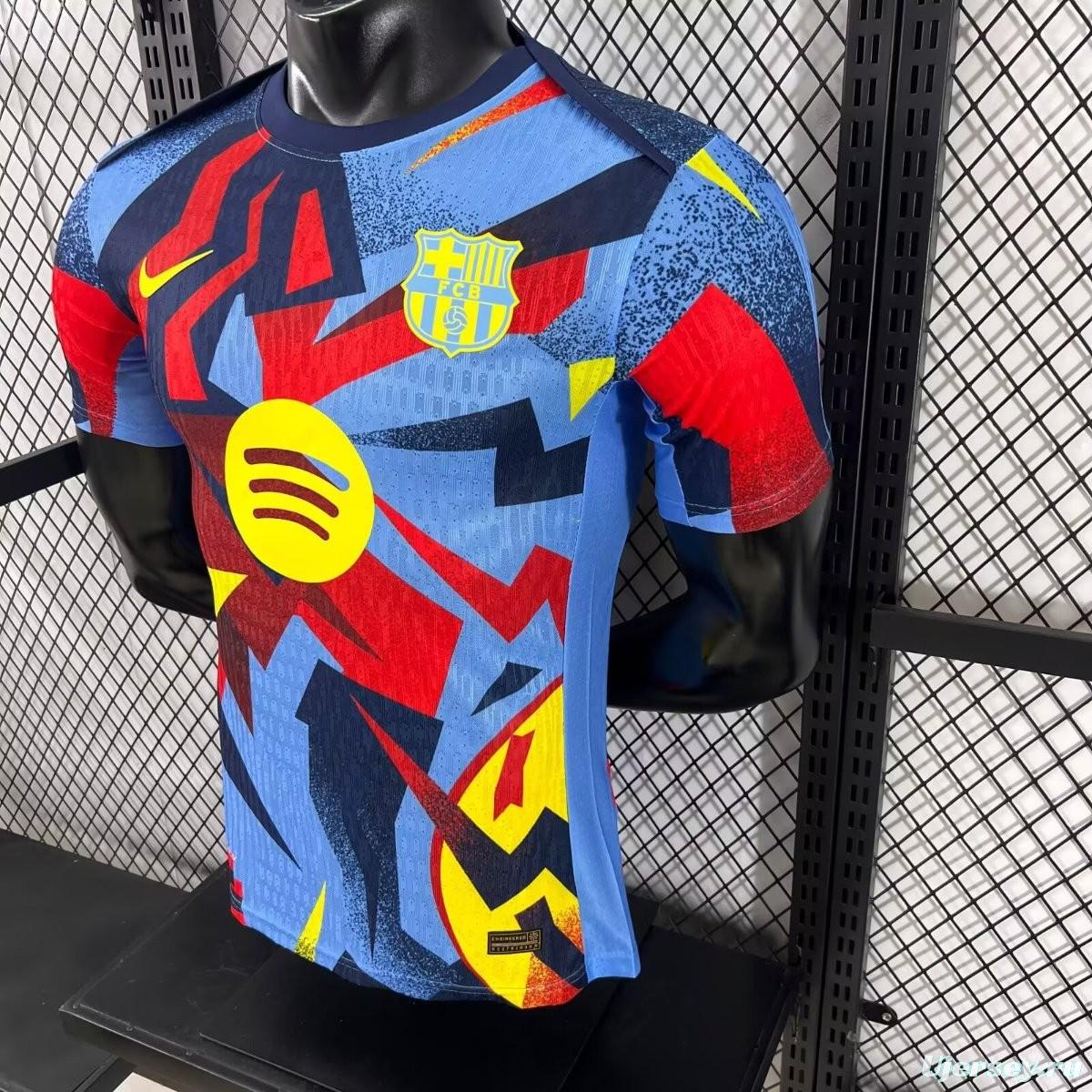 Player Version 25/26 FC Barcelona El Clasico Fourth Pre-Match Jersey