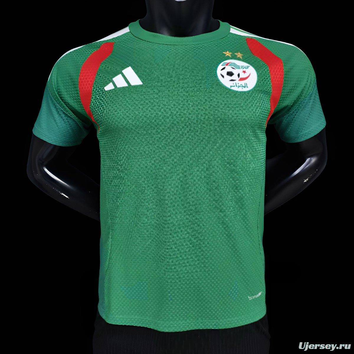 Player Version 2026 Algeria Green Jersey