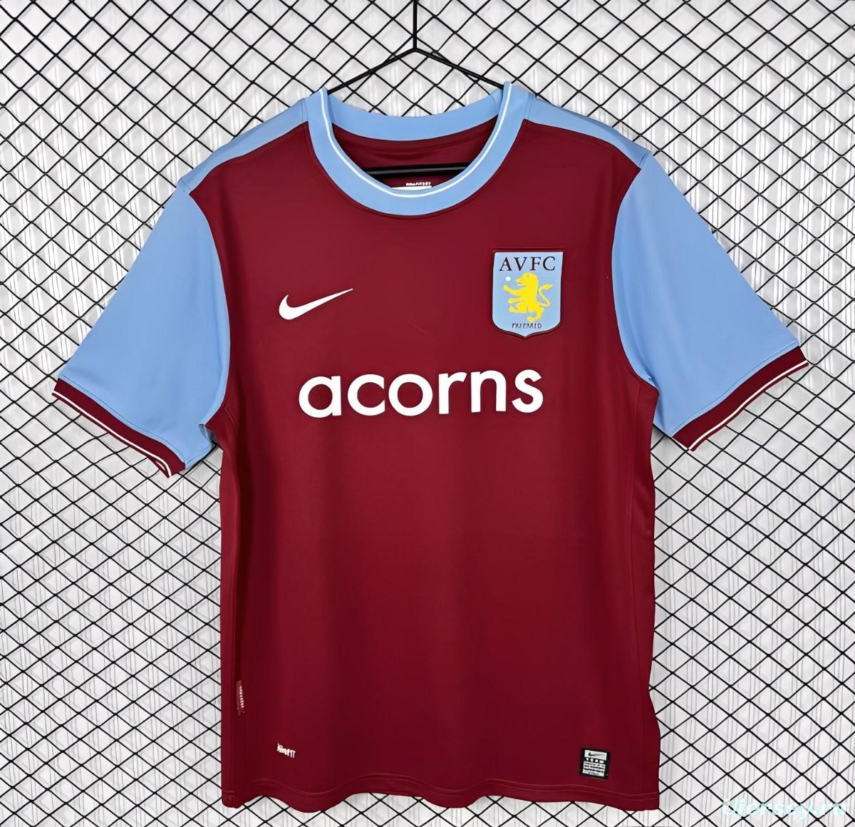 Retro 09/10 Aston Villa Home Jersey