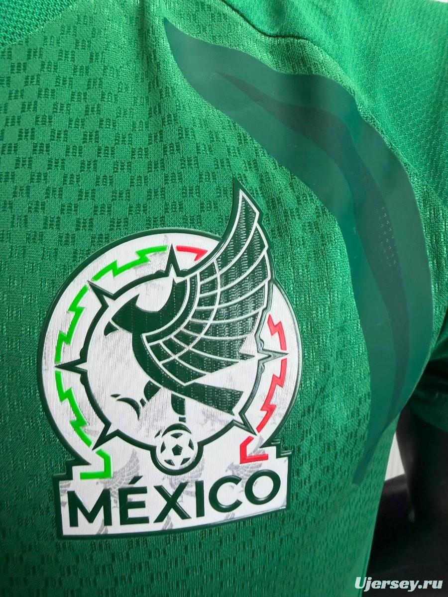 Player Version 2026 Mexico Green Training Pre-Match Jersey
