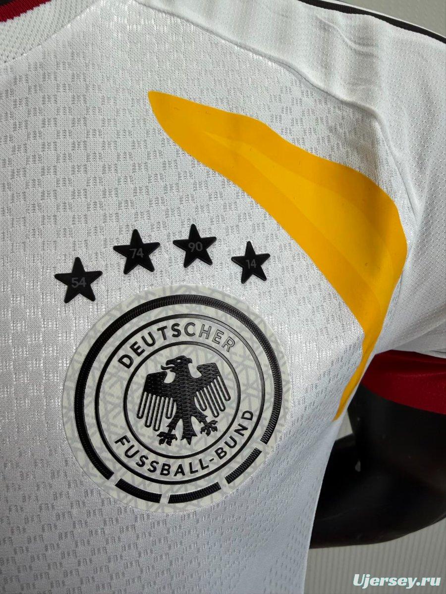 Player Version 2026 Germany White Training Pre-Match Jersey