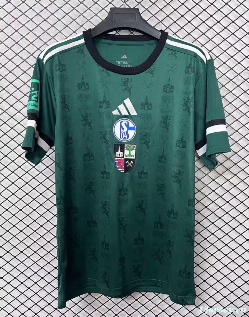25/26 Schalke 04 Green 150Th Anniversary Jersey