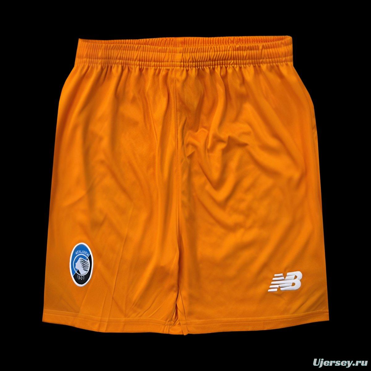 25/26 Atalanta Third Orange Shorts