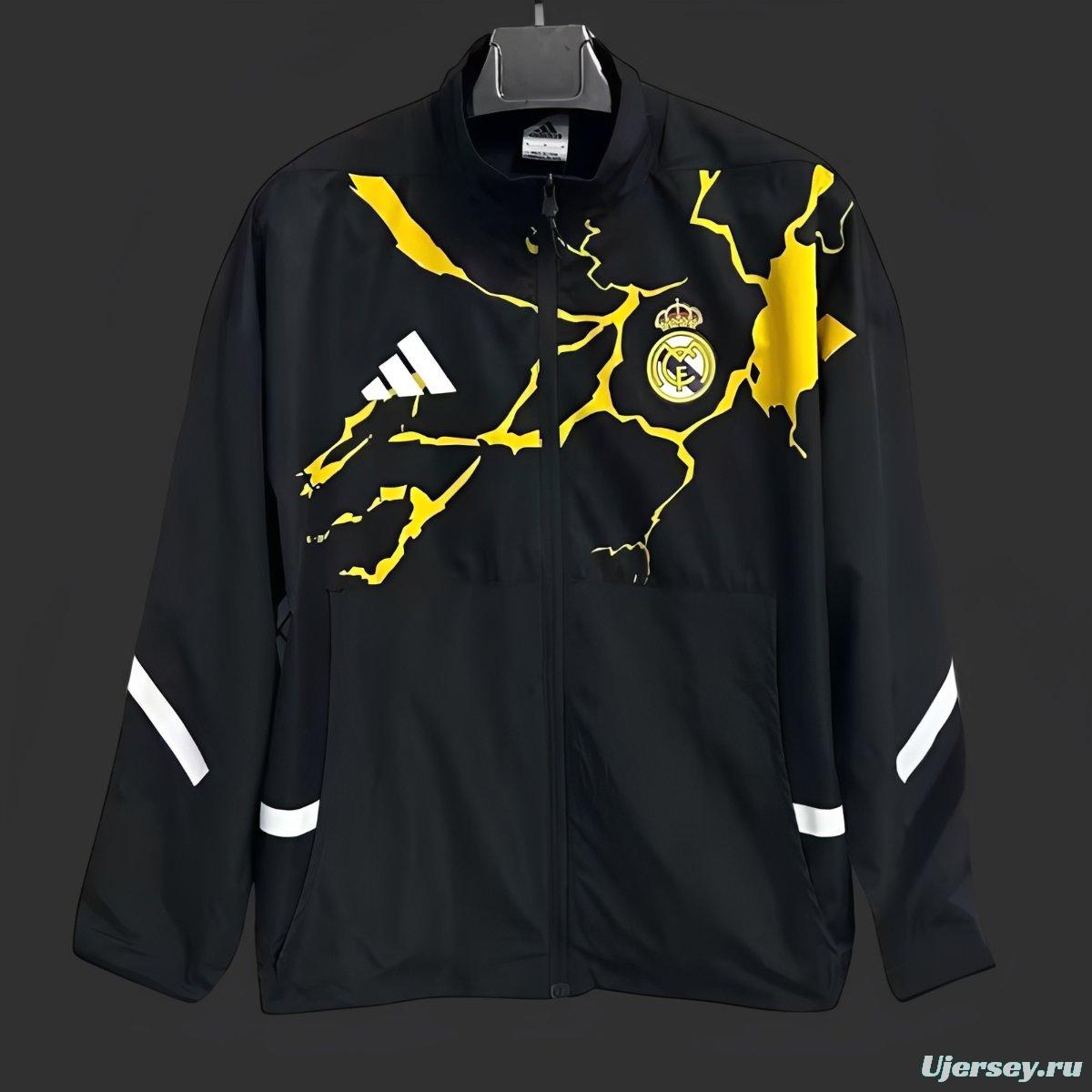 25/26 Real Madrid Avengers Full Zipper Windbreaker