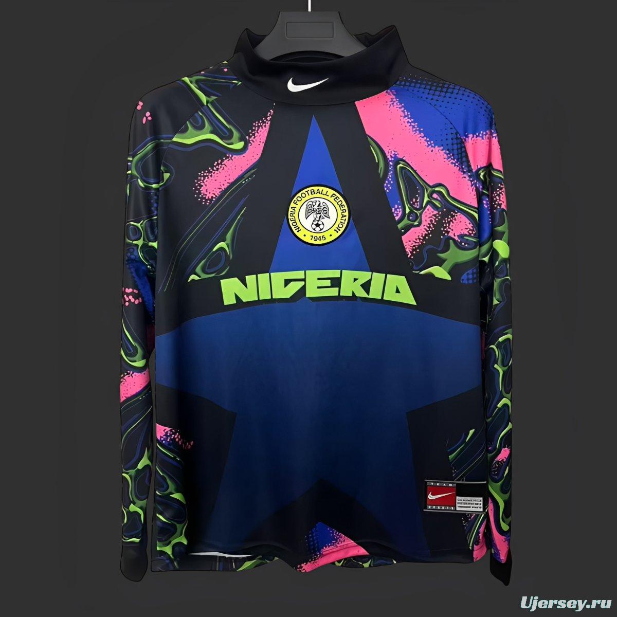 2026 Nigeria Hollywood Goalkeeper Long  Sleeve Jersey