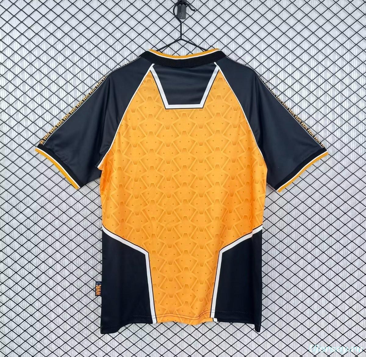 Retro 96/98 Wolverhampton Wanderers Home Jersey