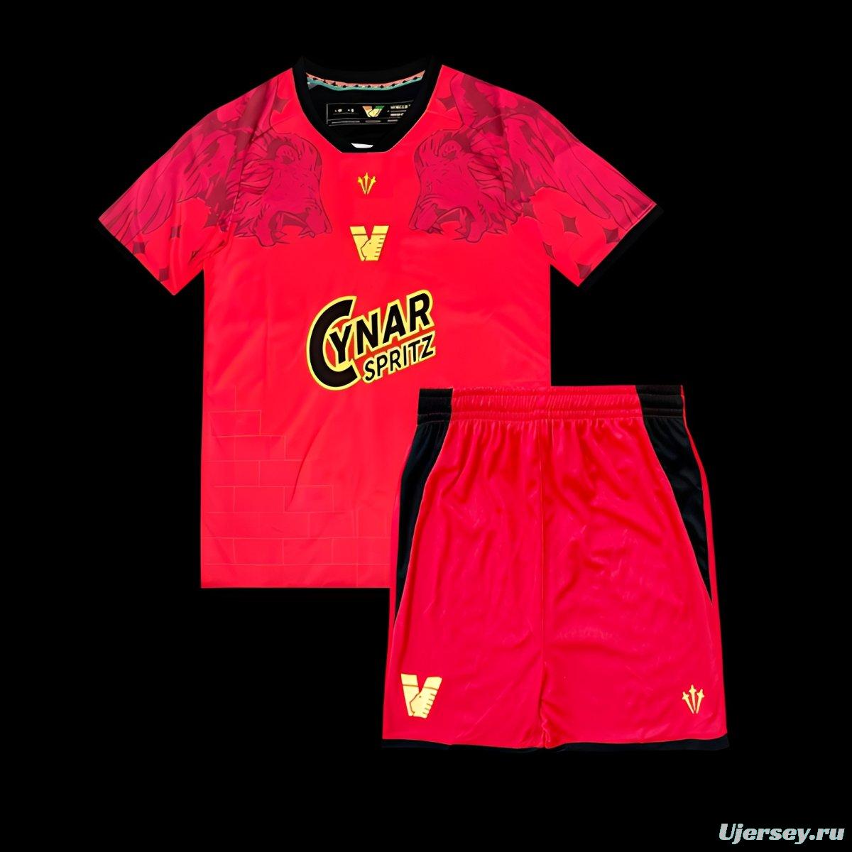 25/26 Kids Venezia Forth Red Jersey