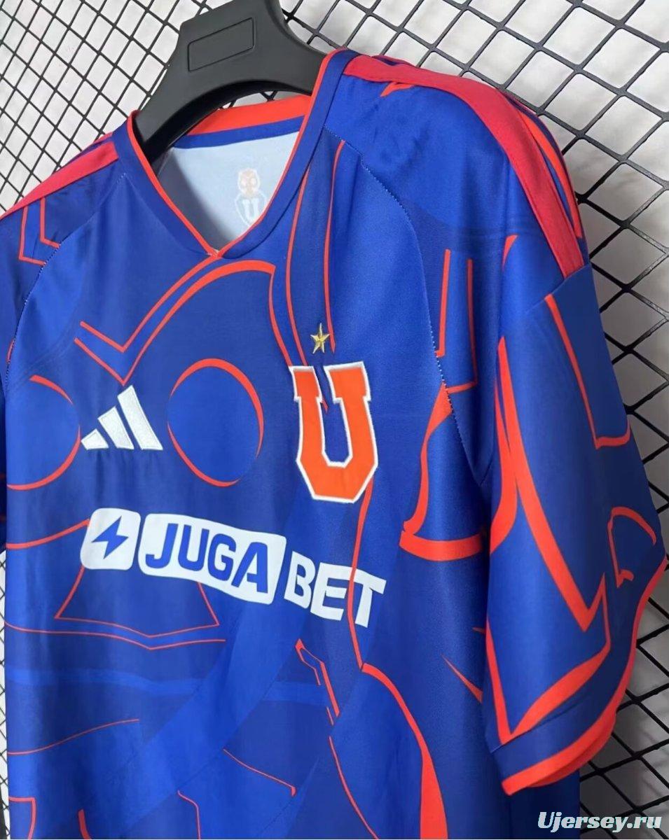 25/26 Club Universidad de Chile Home Jersey