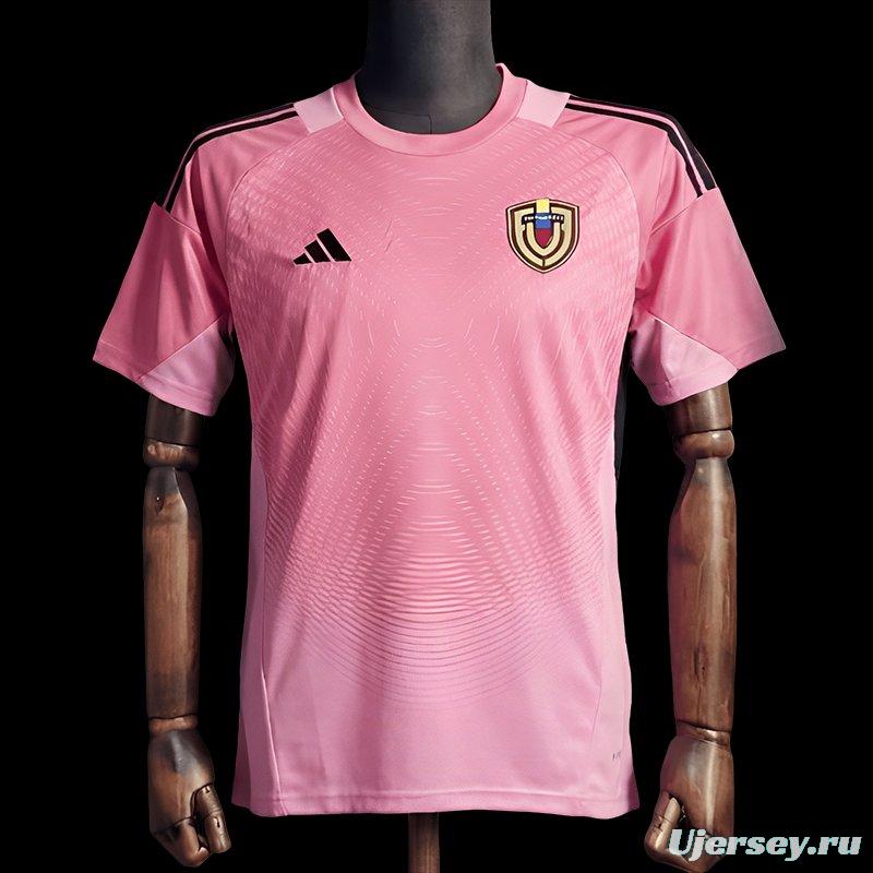 25/26 Venezuela Goalkeeper Pink Jersey