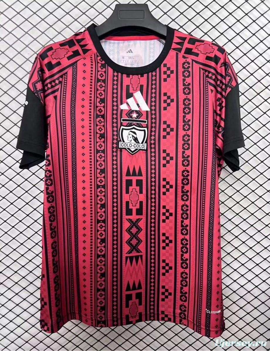 26/27 COLO COLO Red Pre-Match Jersey