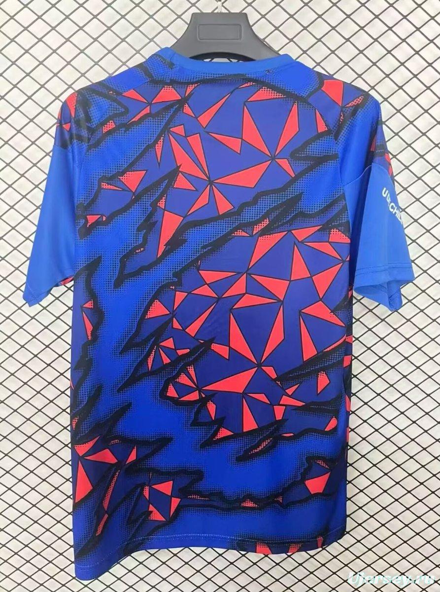 26/27 Club Universidad de Chile Blue Pre-Match Jersey