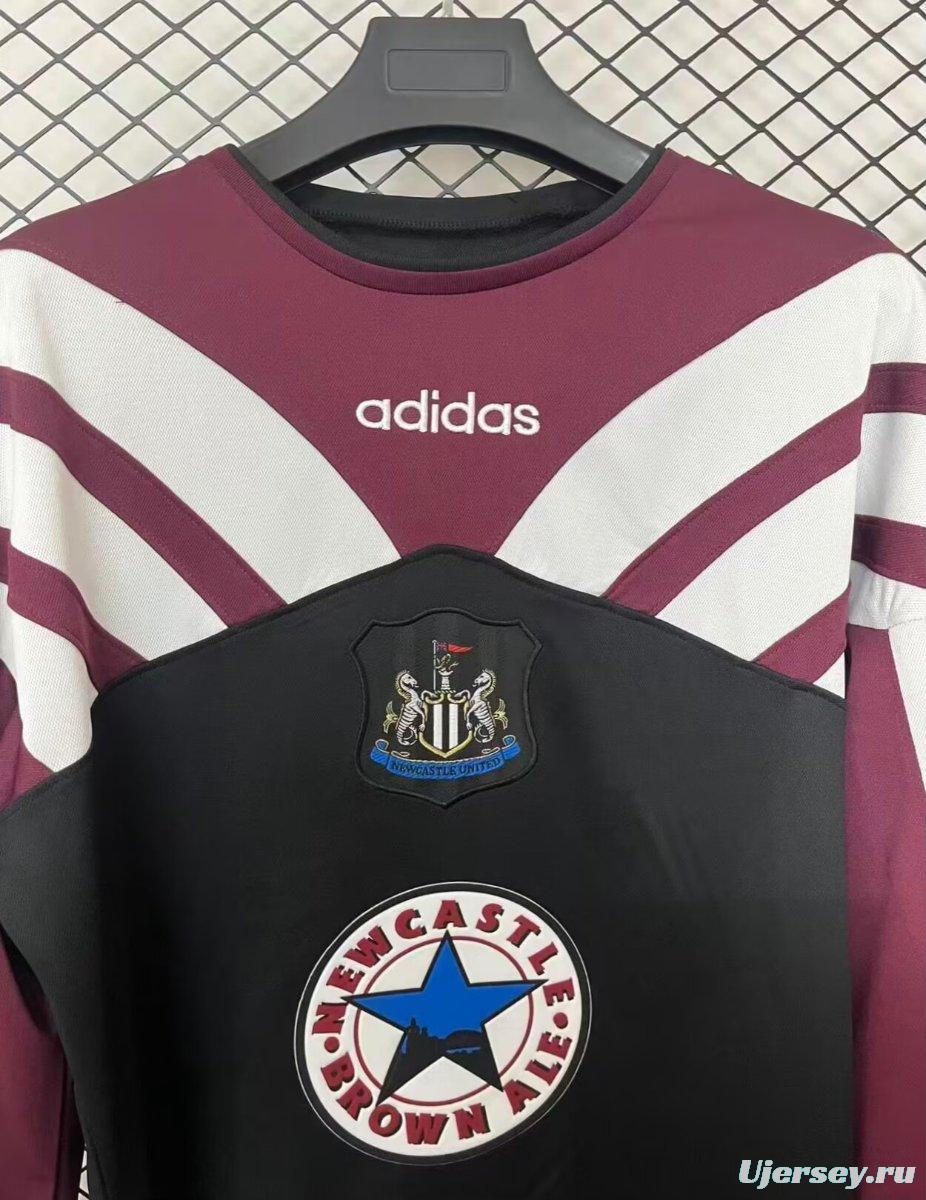 25/26 Adidas Newcastle United 1995 Remake Long Sleeve Away Jersey