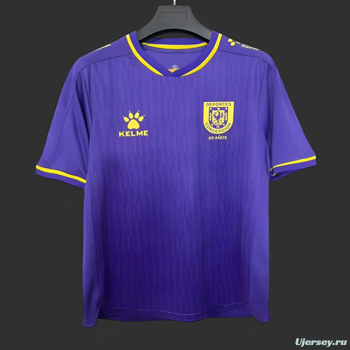 25/26 CD Huachipato 60Th Anniversary Purple Jersey