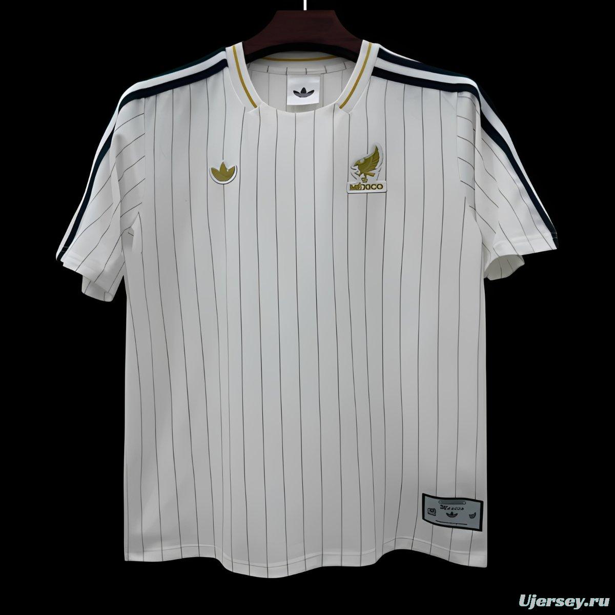 2026 Mexico Adidas Terrace Icons White Jersey