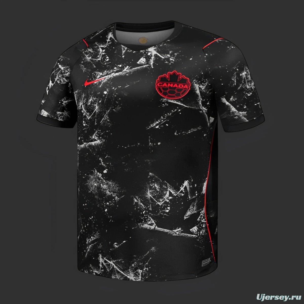 2026 Canada Away World Cup Black Jersey