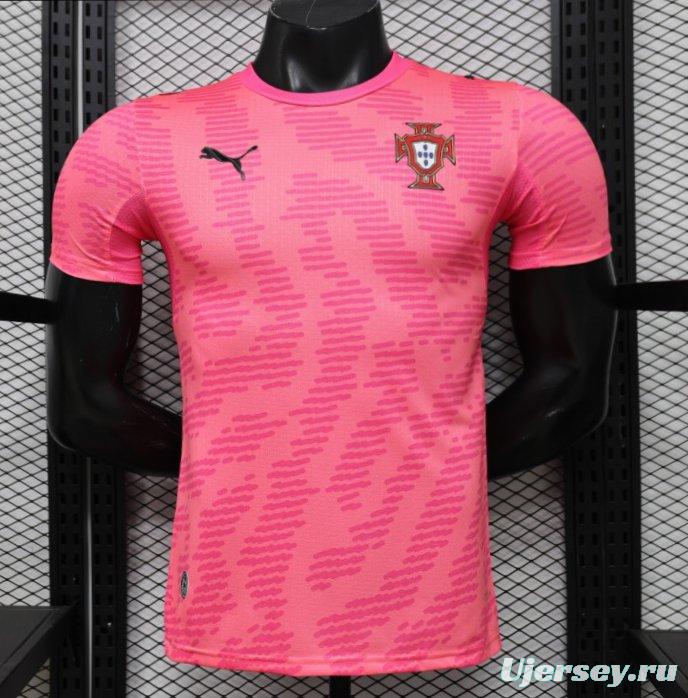 Player Version 2026 Portugal Third Pink Special Edition Jersey