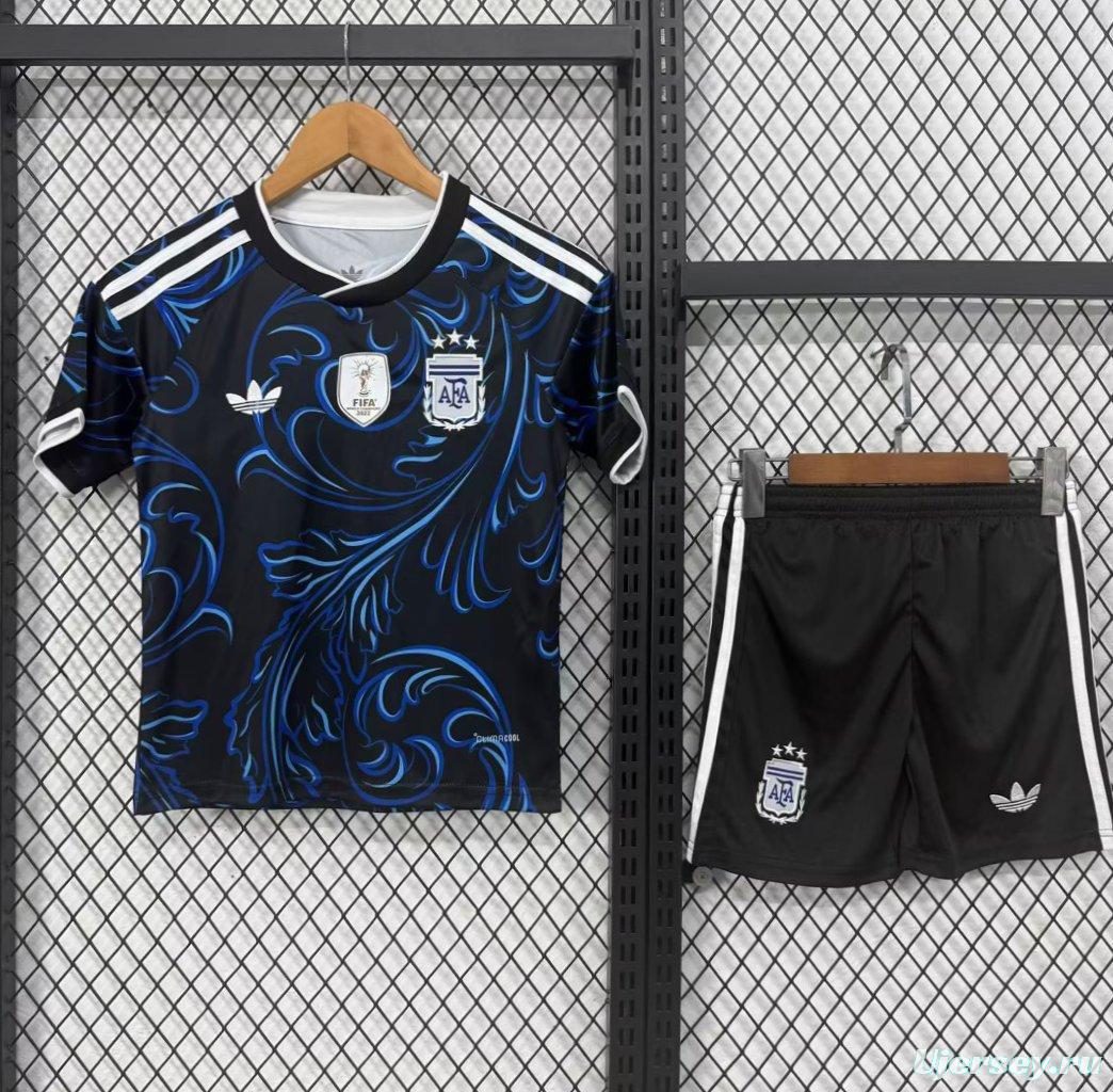 2026 Kids Argentina Away Jersey