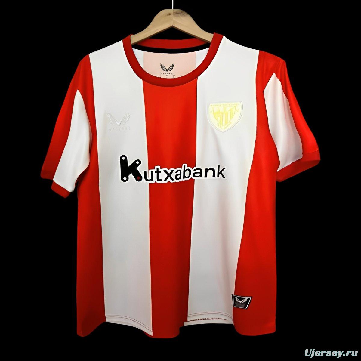 25/26 Athletic Club Bilbao Vintage Remake Home Jersey