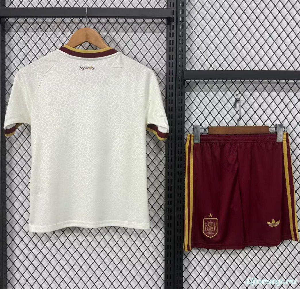 2026 Kids Spain Away Jersey