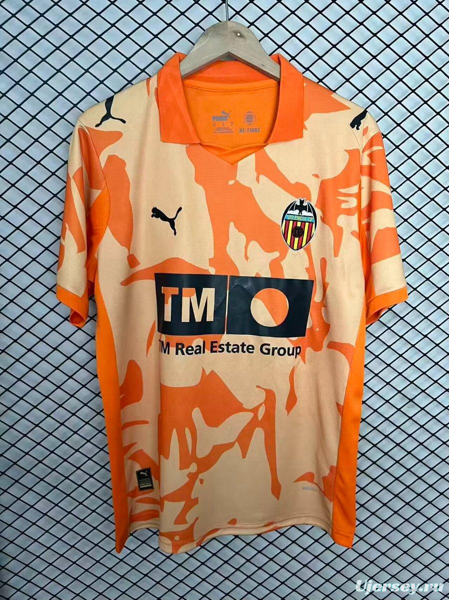 25/26 Valencia Puma Vintage Remake Orange Jersey