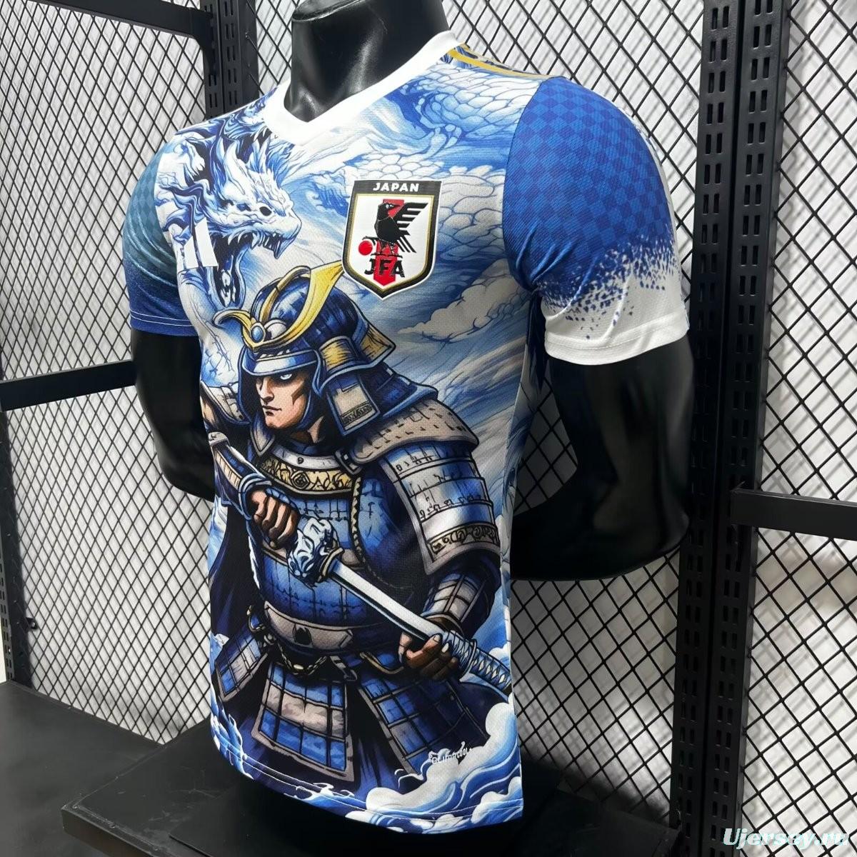 Player Version 2026 Japan Blue Samurai Dragon Special Edition Jersey