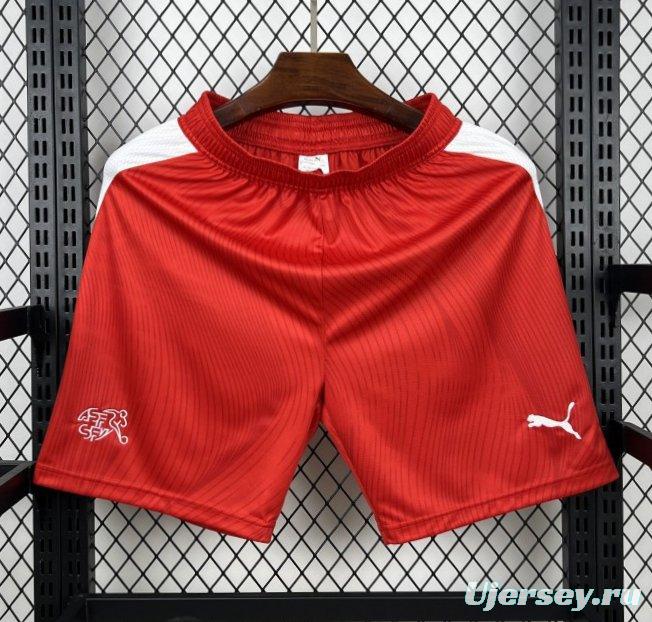 2026 Mens Switzerland World Cup Home Shorts