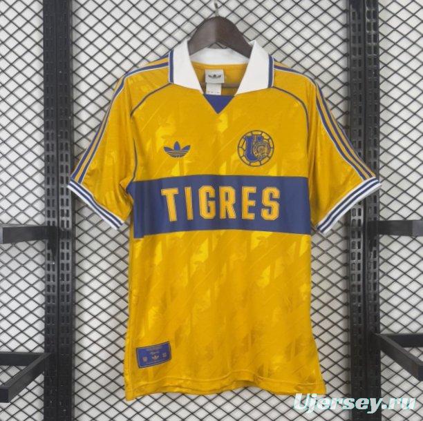 Retro Tigres UANL Yellow & Blue Classic Home Jersey